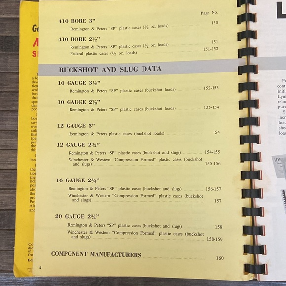 Lyman First Complete Edition Shotshell Handbook - Picture 7 of 9